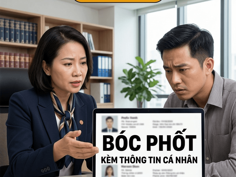 Bóc phốt kèm thông tin người khác trên mạng xã hội có vi phạm pháp luật không? Tìm hiểu ngay hậu quả pháp lý để tránh bị xử phạt.