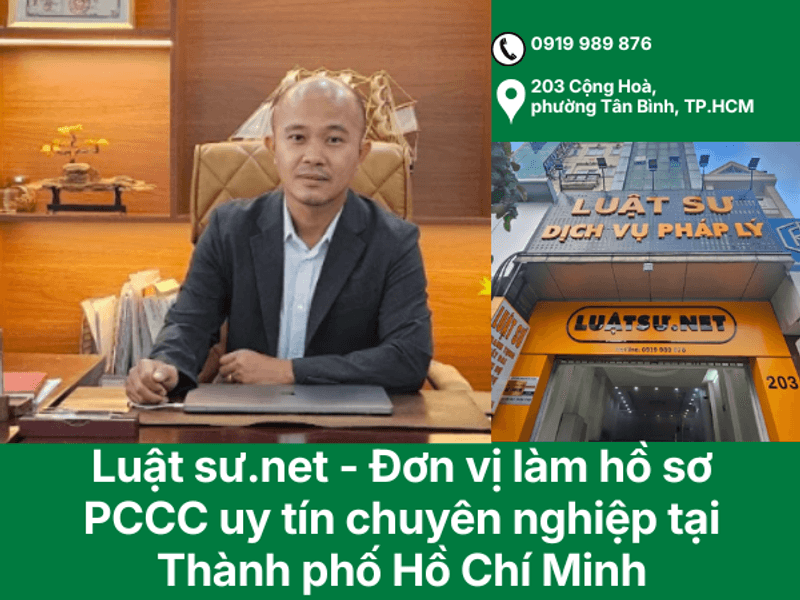 Ảnh đại diện Ls tư vấn làm hồ sơ pccc uy tín chuyên nghiệp tại Tp. Hồ Chí Minh
