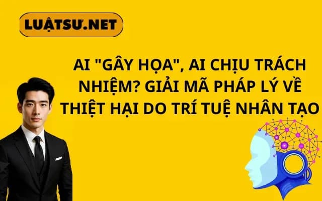 AI gây họa, ai chịu trách nhiệm Giải mã pháp lý về thiệt hại do trí tuệ nhân tạo
