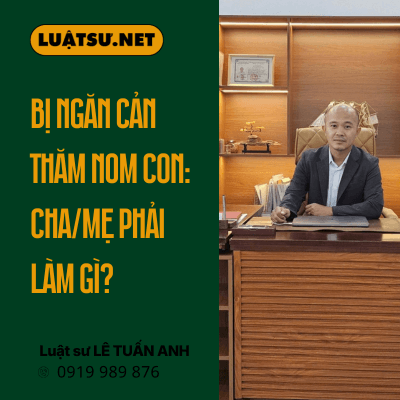 Bị ngăn cản thăm nom con sau ly hôn? Tìm hiểu quyền thăm con, mức phạt và cách bảo vệ quyền lợi hợp pháp theo quy định pháp luật.