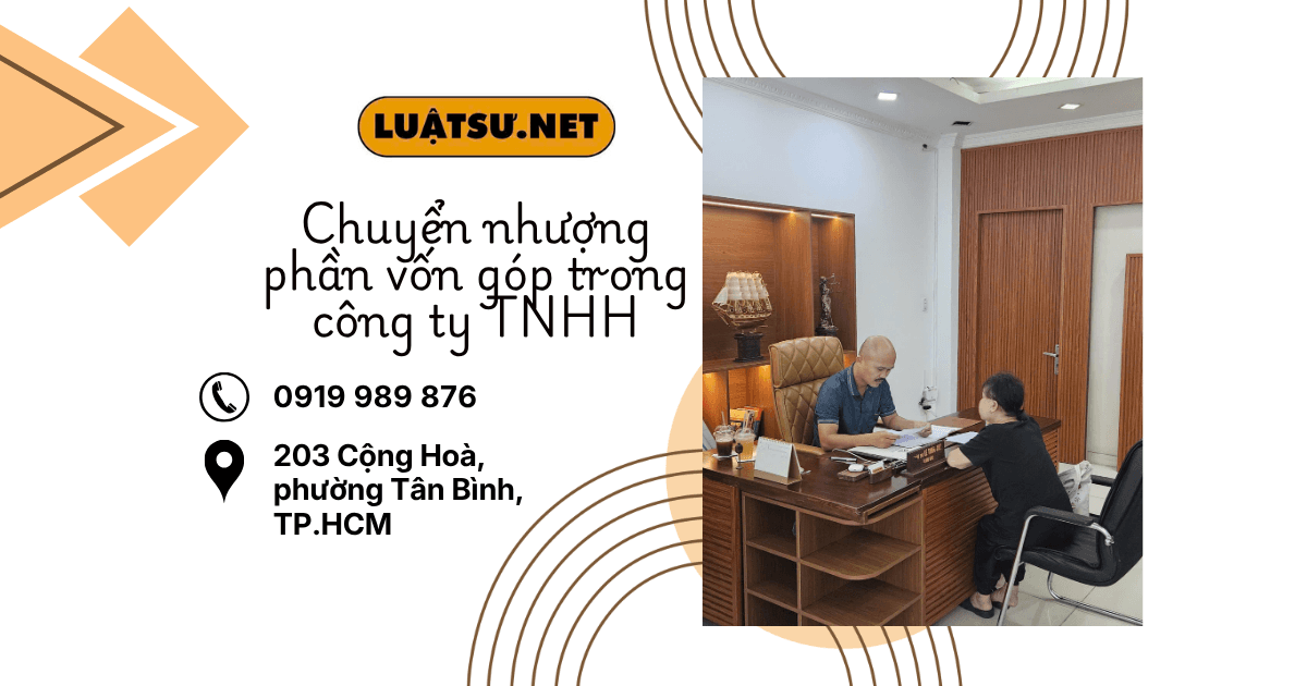 Ảnh đại diện Ls tư vấn Chuyển nhượng phần vốn góp trong công ty TNHH