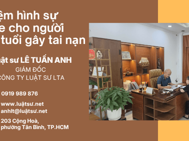 Ảnh đại diện Ls tư vấn Trách nhiệm hình sự khi giao xe cho người không đủ tuổi gây tai nạn