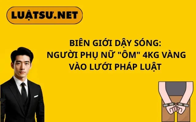 bien-gioi-day-song-nguoi-phu-nu-om-4kg-vang-vao-luoi-phap-luat