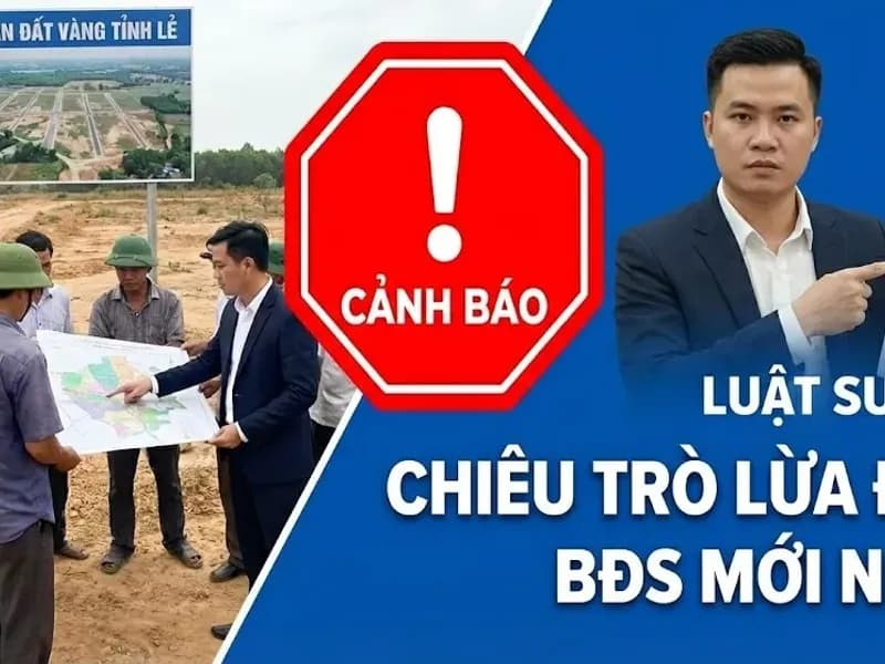 Luật sư Huy cảnh báo chiêu trò lừa đảo bất động sản dàn cảnh đưa nạn nhân đi tỉnh mua đất giá cao