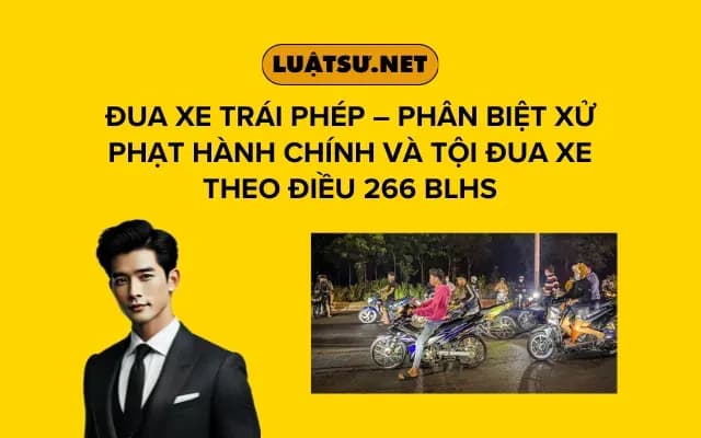 dua-xe-trai-phep-phan-biet-xu-phat-hanh-chinh-va-toi-dua-xe-theo-dieu-266-blhs