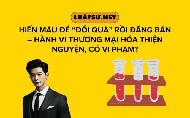 hien-mau-de-doi-qua-roi-dang-ban-hanh-vi-thuong-mai-hoa-thien-nguyen-co-vi-pham