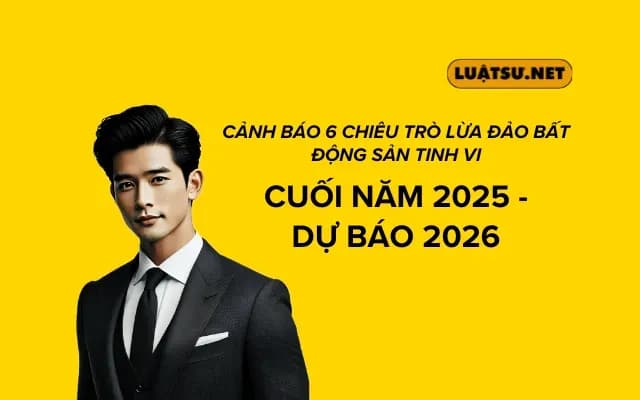 Hướng dẫn Tố cáo Công ty Bất động sản lừa đảo: Hồ sơ & Quy trình xử lý 2026 | LUẬTSƯ.NET