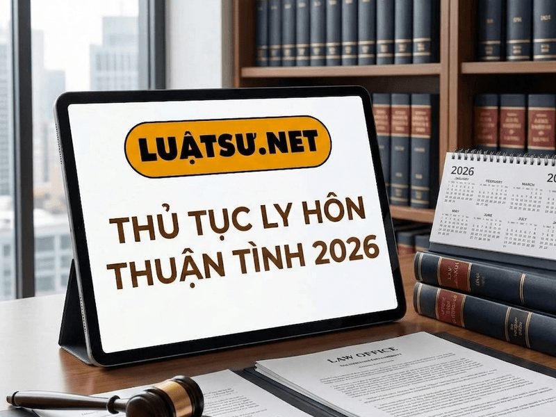 Thủ tục ly hôn thuận tình 2026: Hồ sơ, Quy trình và Án phí mới nhất