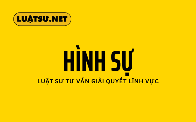 luật sư tư vấn hình sự