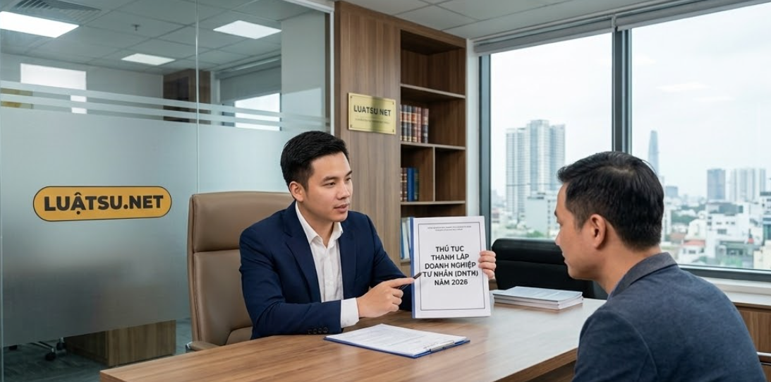 Hình ảnh tư vấn Thủ tục thành lập doanh nghiệp tư nhân 2026 cần gì