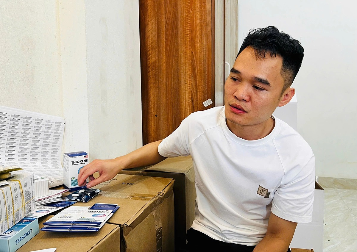 Phạm Ngọc Tiến lúc bị bắt
