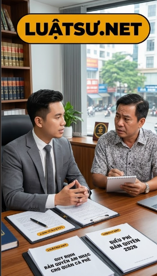 Hình ảnh tư vấn bản quyền âm nhạc cho quán cà phê
