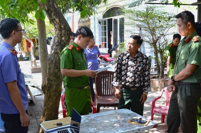 Trần Đình Toan thời điểm bị khởi tố, bắt giam. Ảnh CACC