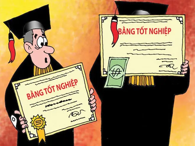 Xử phạt bằng giả