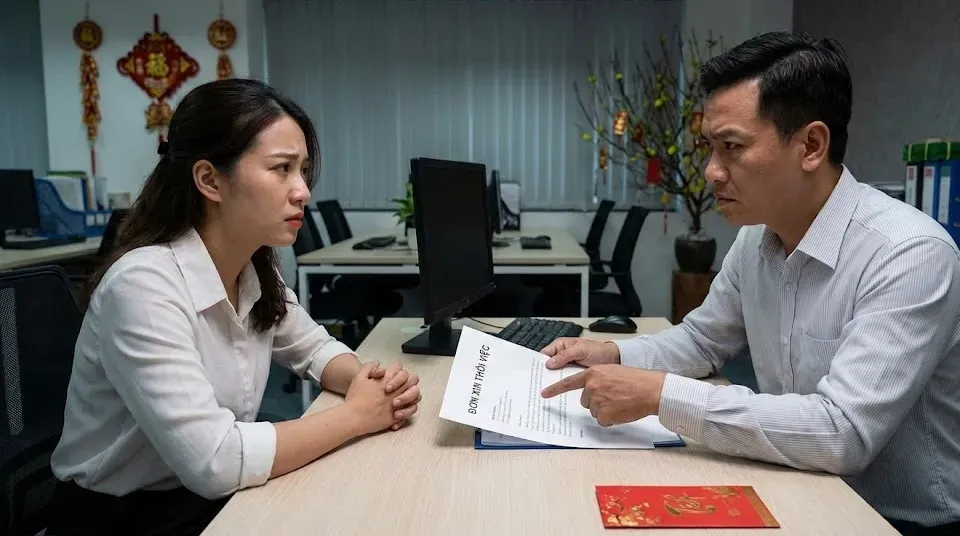 Bị ép nghỉ việc trước Tết để "né" thưởng: Phân tích pháp lý và 03 bước ứng phó khẩn cấp theo Bộ luật Lao động 2019
