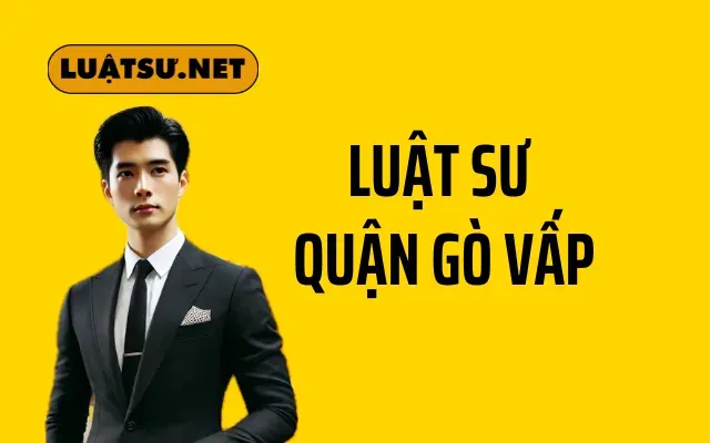 Luật sư quận Gò Vấp giỏi uy tín