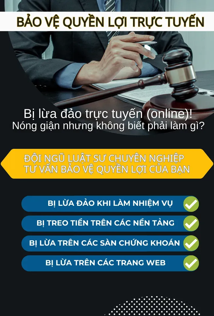 Luật sư tư vấn lấy lại tiền bị lừa đảo miễn phí