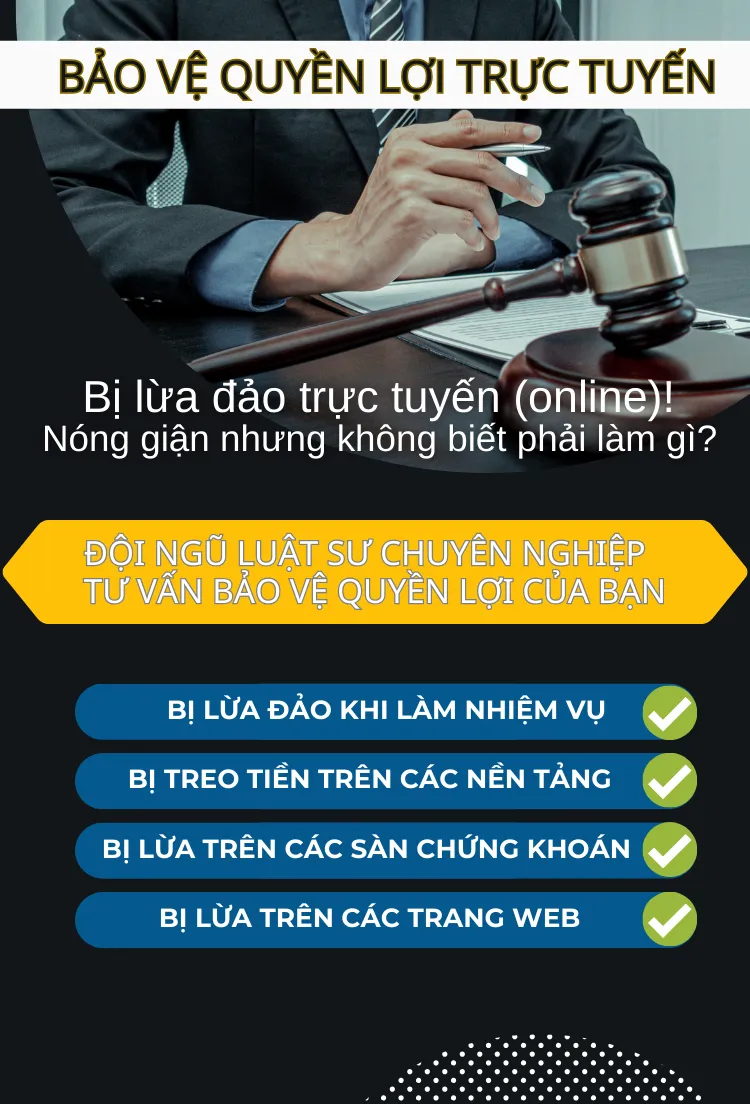 Luật sư tư vấn lấy lại tiền bị lừa đảo miễn phí