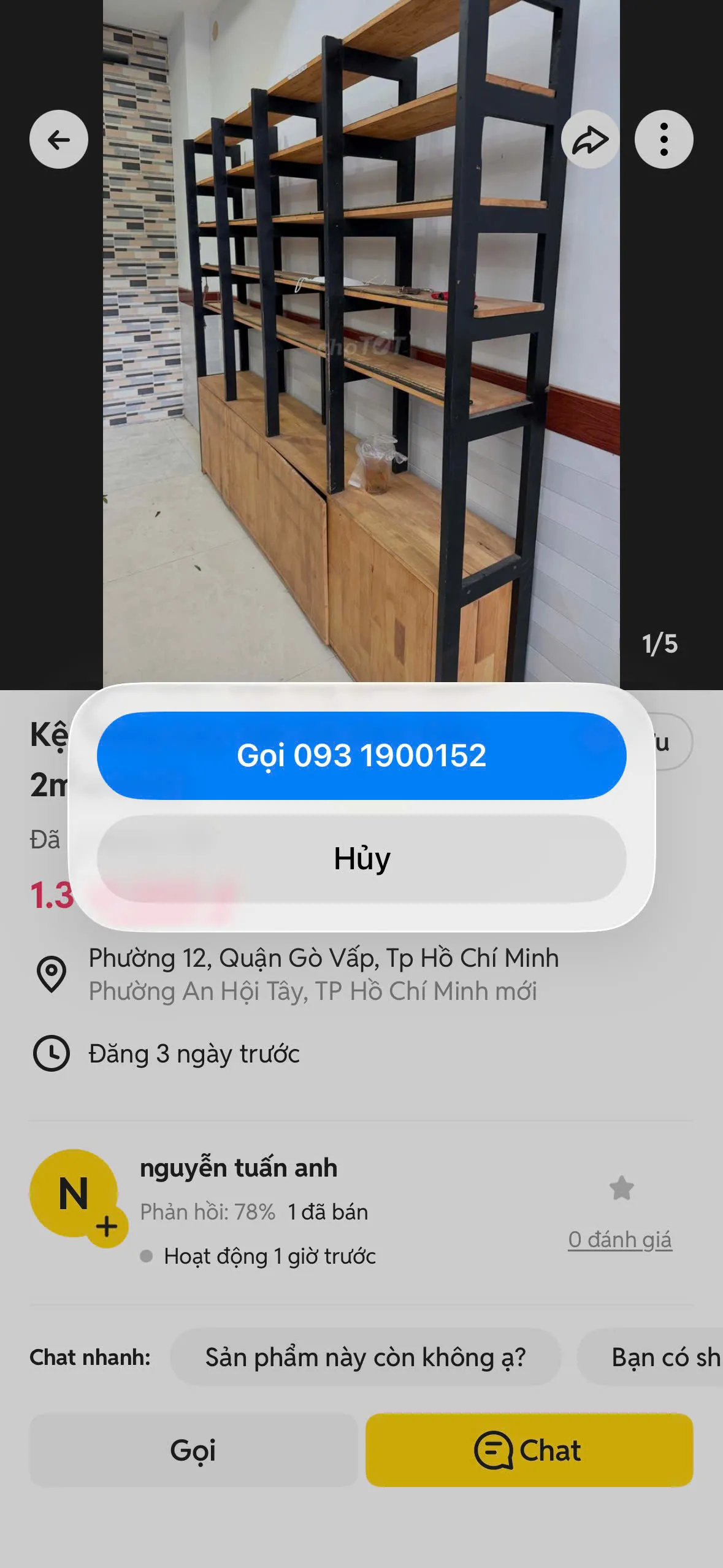 Võ Trọng Hùng, số điện thoại 0394021738, CCCD số 054099002756; Nguyễn Văn Kiêm, số điện thoại: 0931900152, 0934123987